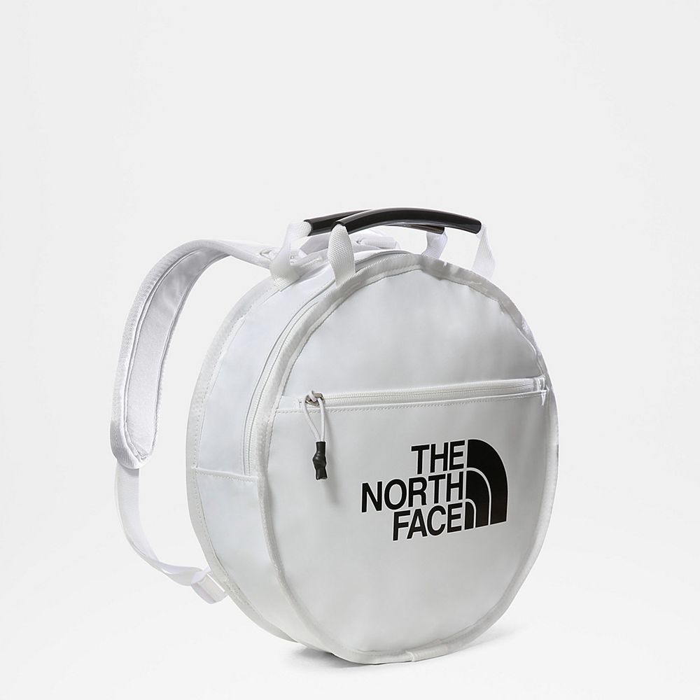 The North Face Backpacks Mens Australia - The North Face Base Camp Circle Bag White (IGJ-231675)